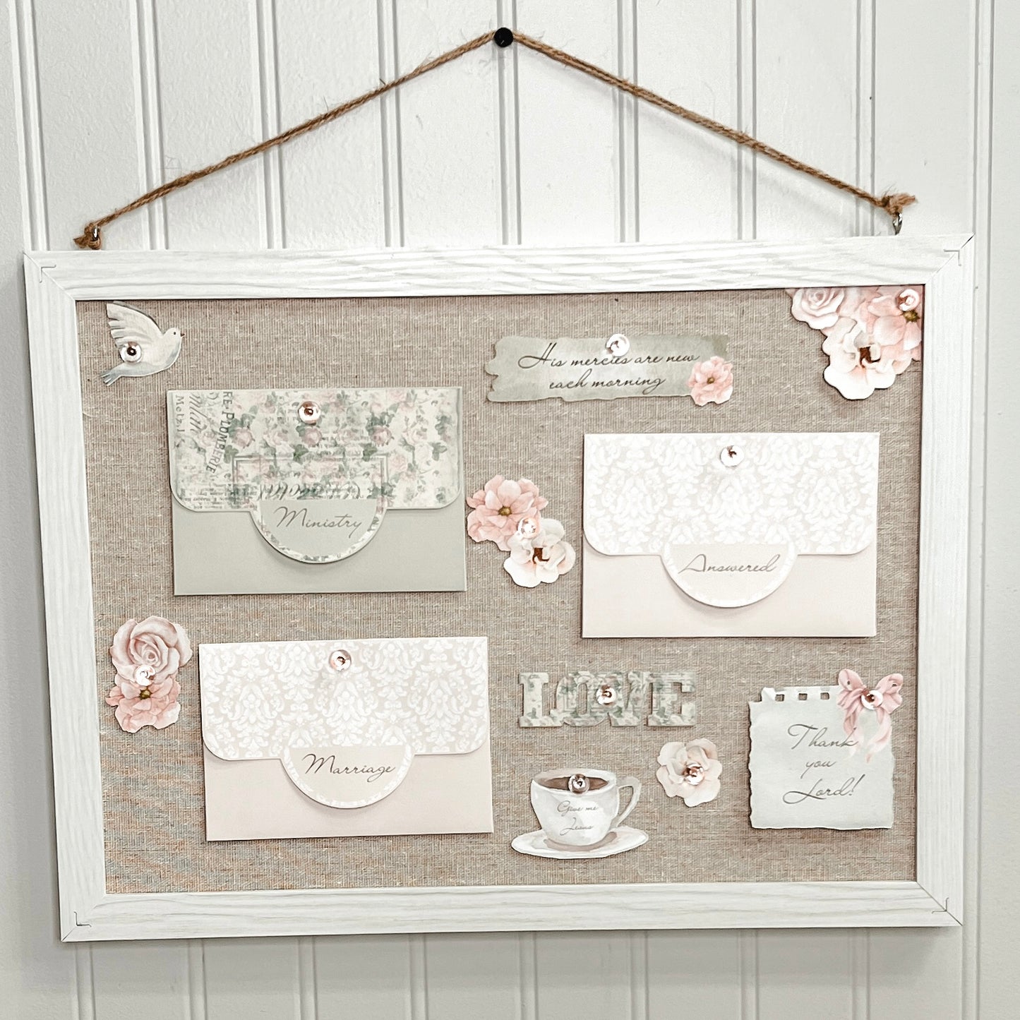 Prayer Board Envelopes-Blush