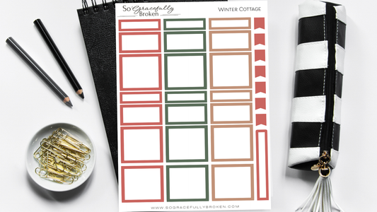 Winter Cottage Boxes