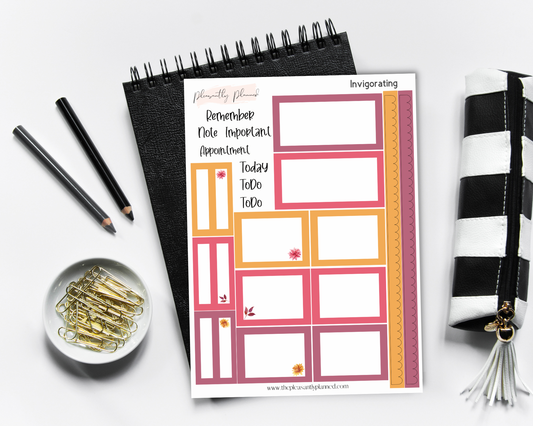 Invigorating Sticker Kit