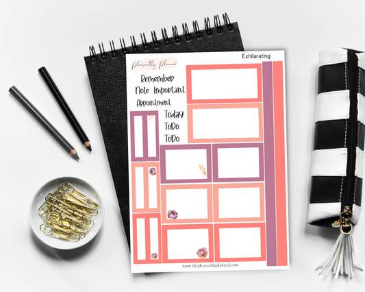 Exhilarating Sticker Kit