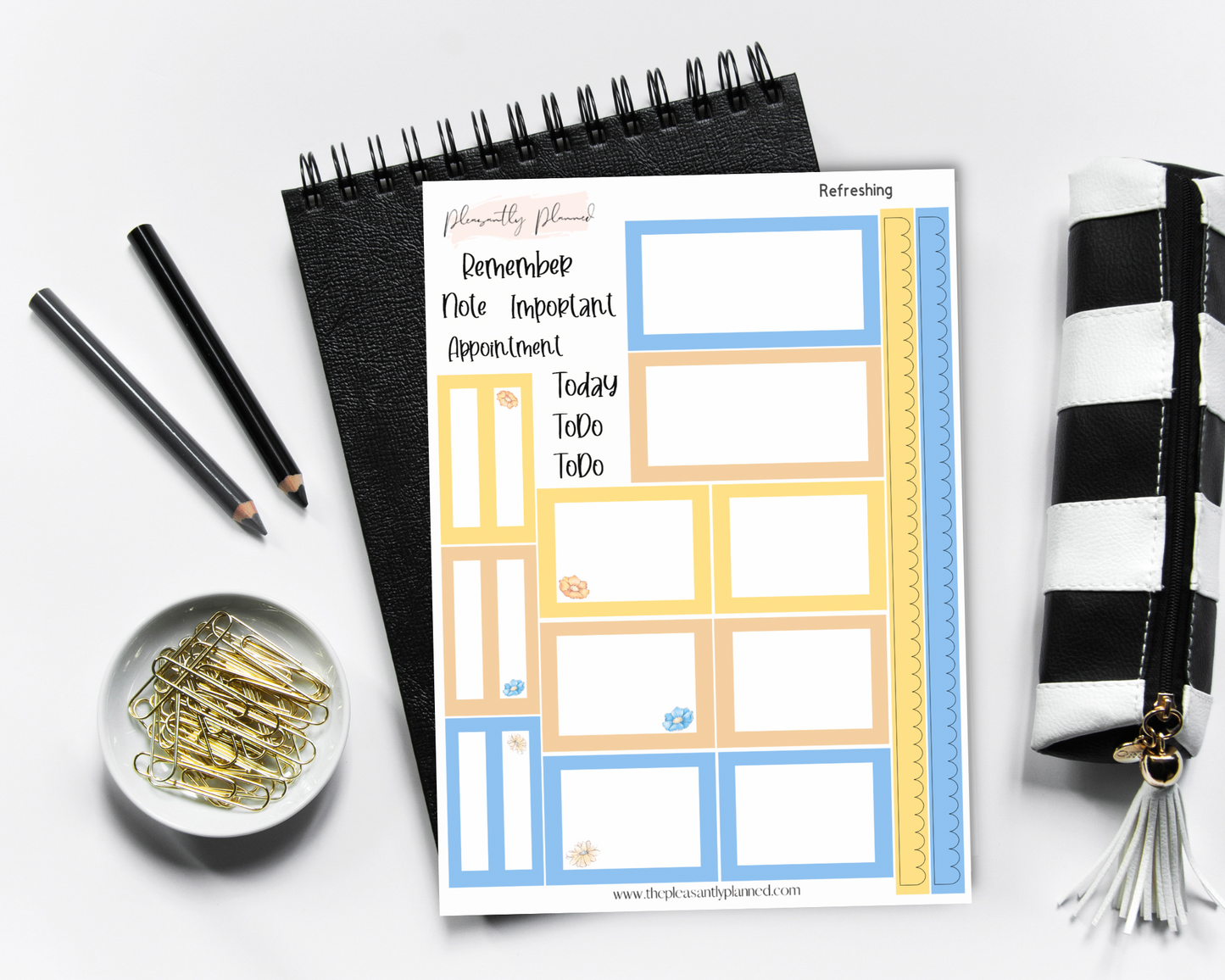 Refreshing Sticker Kit