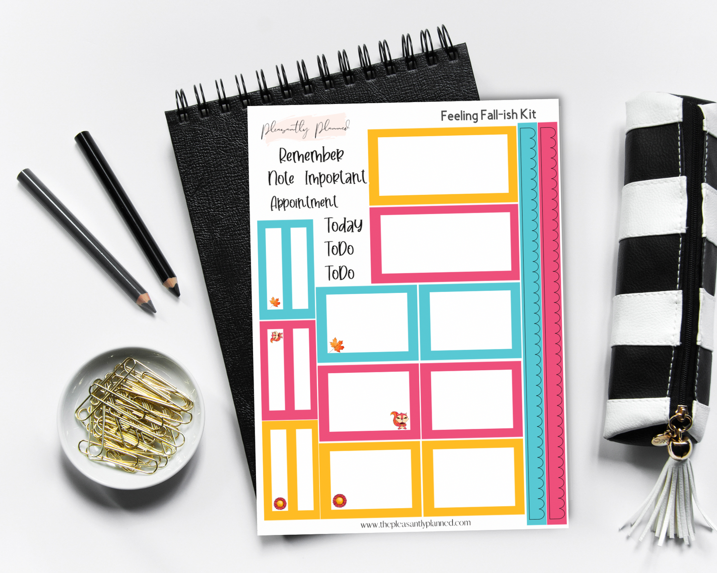 Feeling Fall-ish Sticker Kit