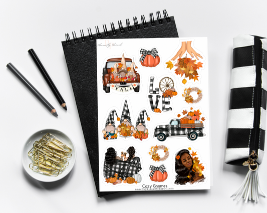 Cozy Gnomes Stickers