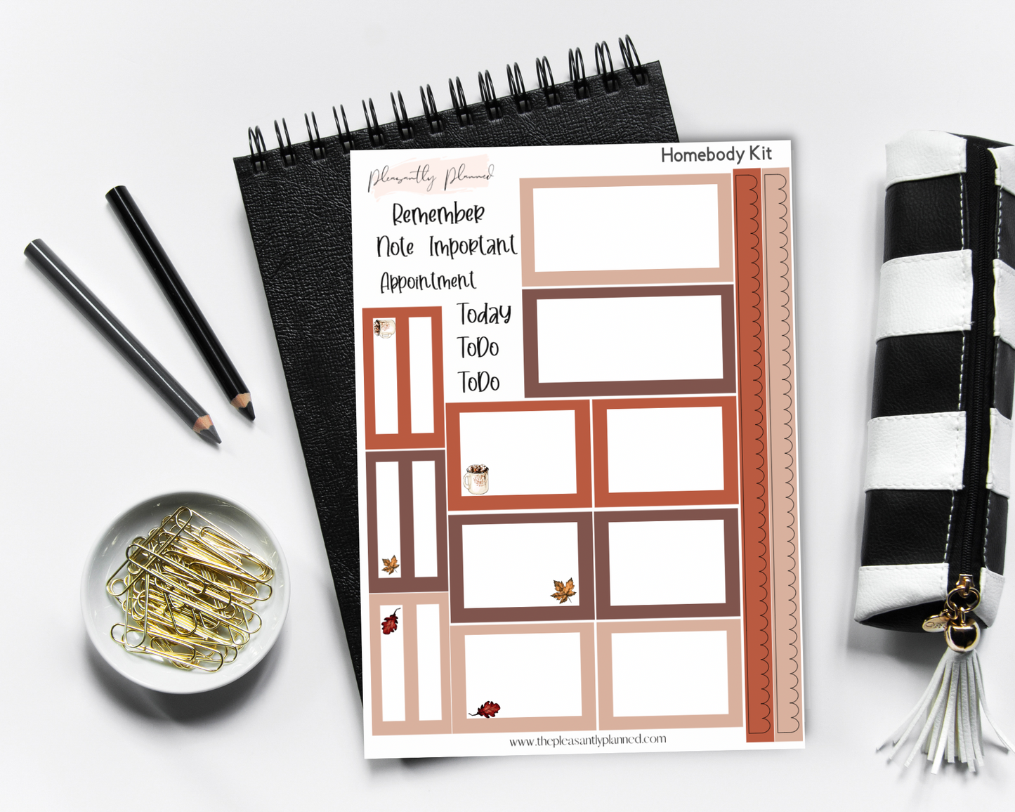 Homebody Sticker Kit